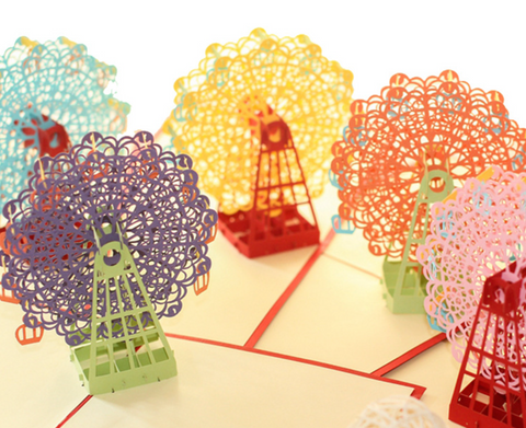 Pop Out Card Ferris Wheel