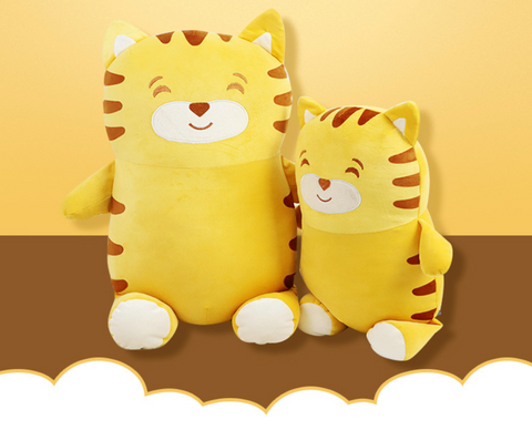 20cm Yellow Tiger Plush