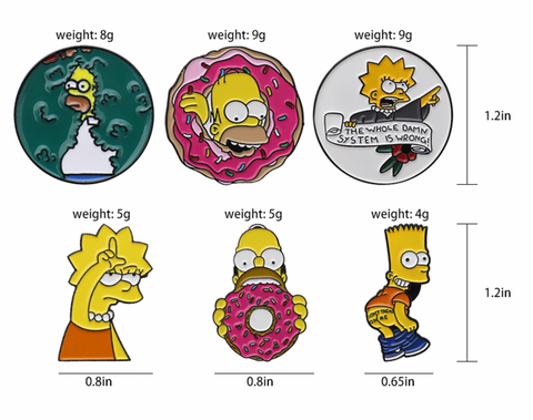 Simpsons Pin