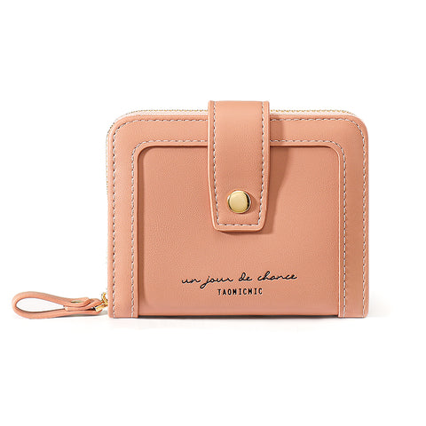 Short Two-Fold Vintage Wallet