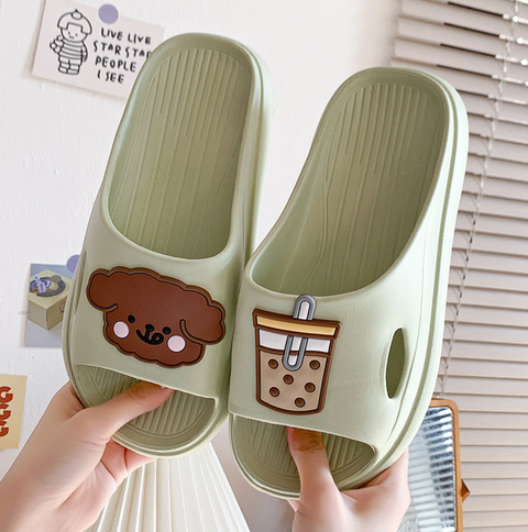 Bubble Tea Slippers