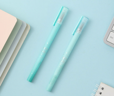 Mint Dream Cap 0.35mm Black Gel Ink Pen