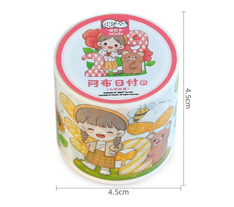 Telado Numbers Washi Tape - Pink