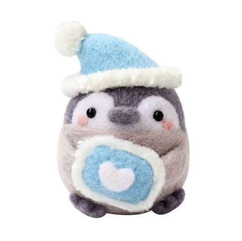 Chibi Penguin Needle Felt Set