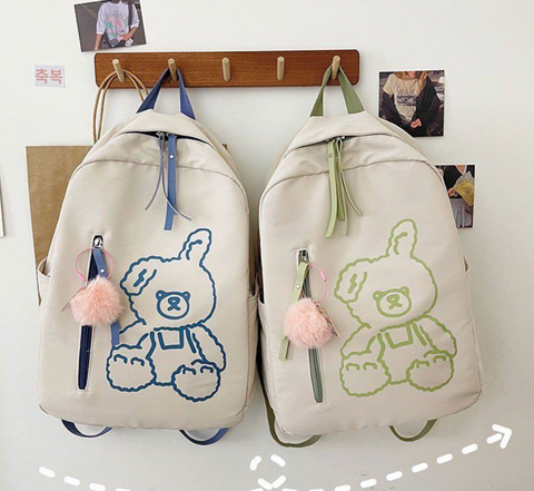 Fuzzy Rabbit Backpack