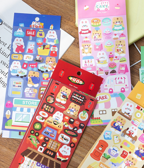 Jiyu Starlight Shop Sticker Set