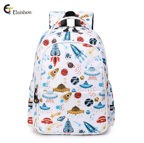 Spaceship Children Backpack