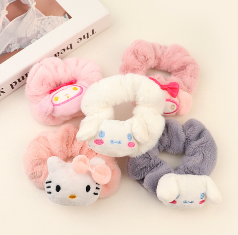 Soft Kitty Scrunchie