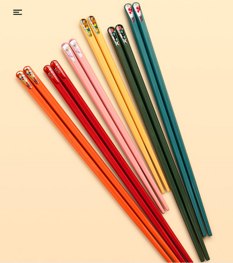 Parent Child Chopstick 5 Set