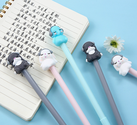 Headphone Pets Gel Ink Pen 0.5mm