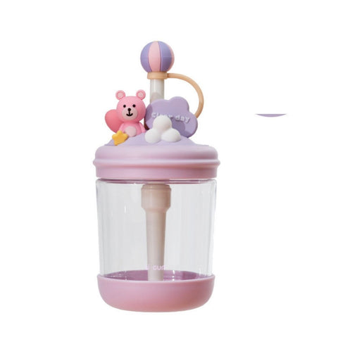 Capped Straw Baby Tritan Water Bottle 470ml