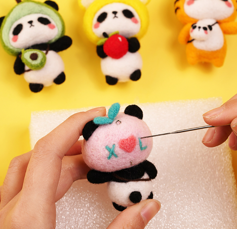Panda Needle Felt Set