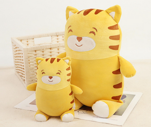 20cm Yellow Tiger Plush