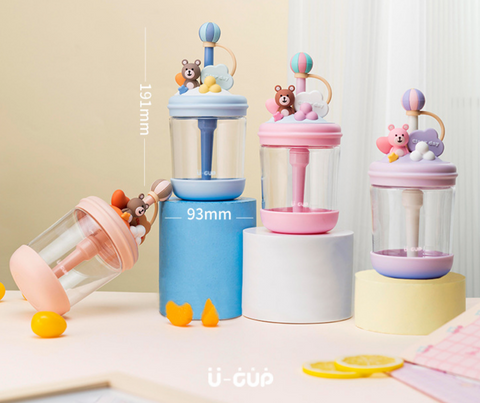 Capped Straw Baby Tritan Water Bottle 470ml