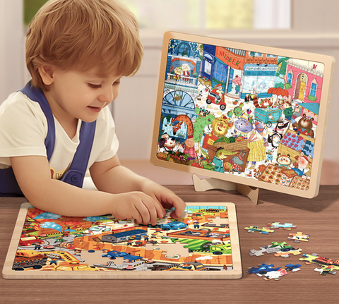 Children Wood Frame Puzzle