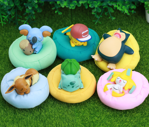 Pokemon Sleeping Statues