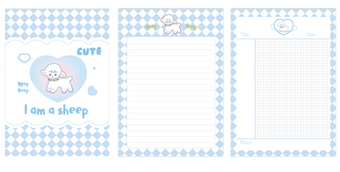 Jiyu Cute Fragments Note Paper