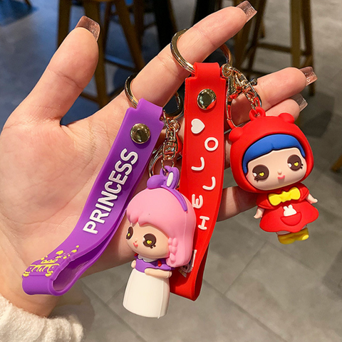 Blue World Keychain