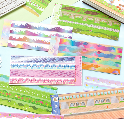 Wild Weaving Dream Scene Stickers