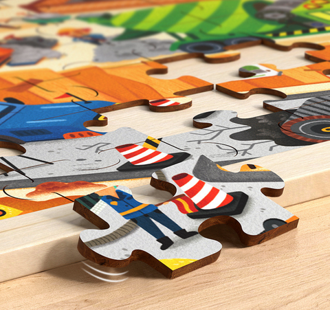 Children Wood Frame Puzzle