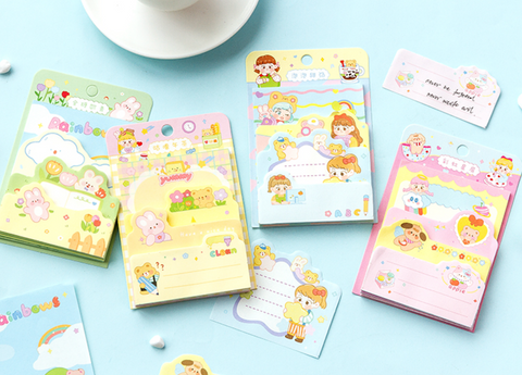 Jiyu Fun Shaped Tabbed Post It