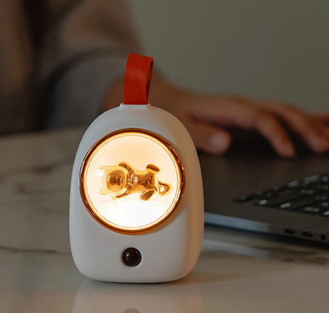 Gold Cat Nightlight