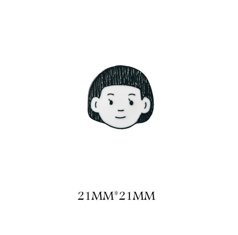 Black and White Pin