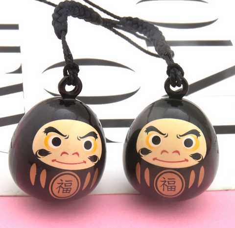 Daruma Water Bell Charm