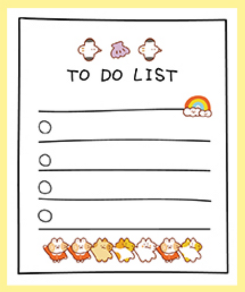 Jiyu Sugar Bear Note Paper