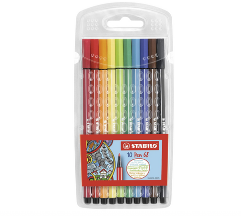 Stabilo Pen 68 Marker Set 10 pc