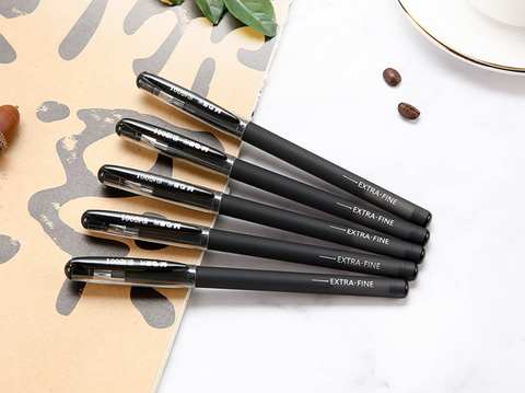 AGPA4003A 0.2mm Black Gel Ink Pen