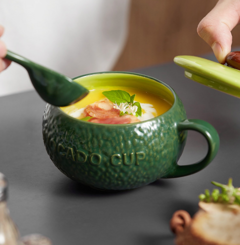 Avocado Soup Cup