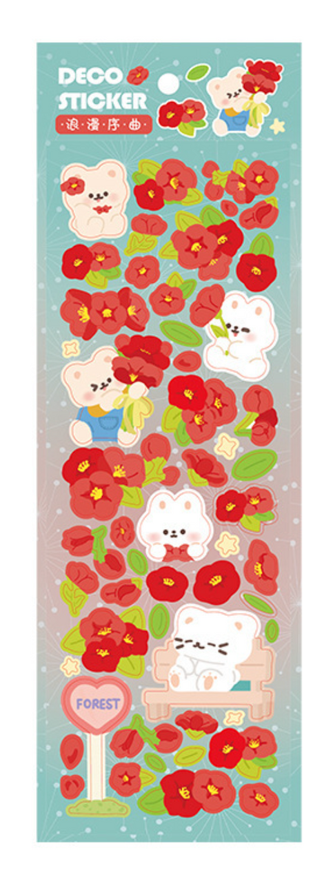 Jiyu Sparkle Bear Stickers
