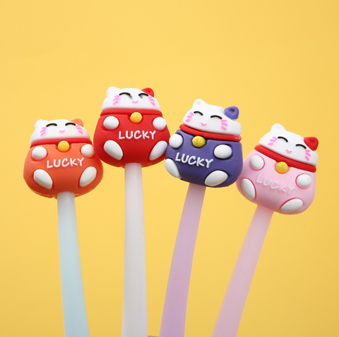 Lucky Cat Gel Ink Pen 0.5mm
