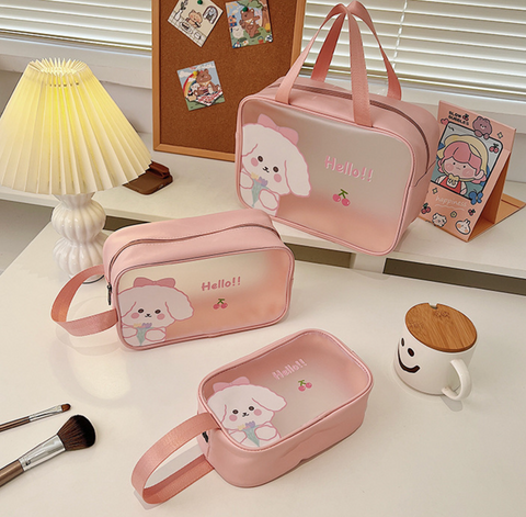 Sweet Cartoon Small Wash Bag