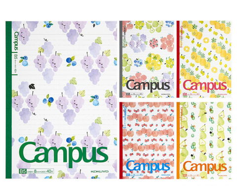 CAMPUS Fruit 8mm Dotted Line B5 Notebook 40pg