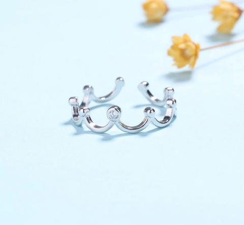 Crystal Dot Ring