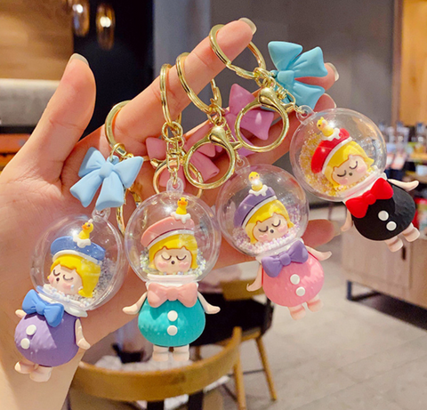 Space Girl Keychain