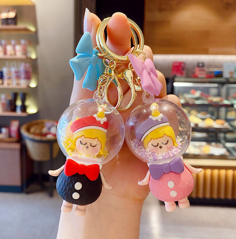 Space Girl Keychain