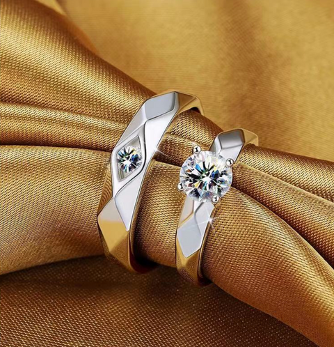Crystal Diamond Ring