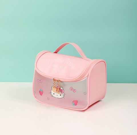 Top Zip Hello Kitty Wash Bag