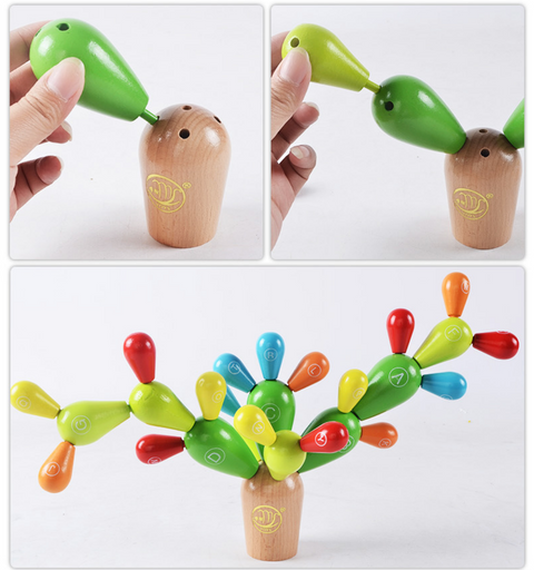 Cactus Wooden Toy