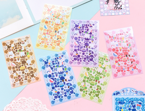 Jiyu Bubble Frame Sticker