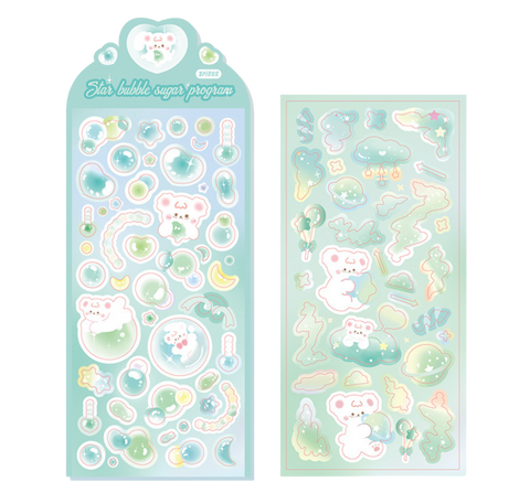 Jiyu Star Bubble Sugar Stickers