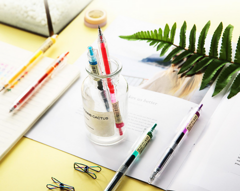 AGPH5609 6 Color 0.5mm Gel Ink Pen