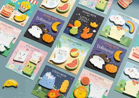 Charm Shaped Sticky Post It