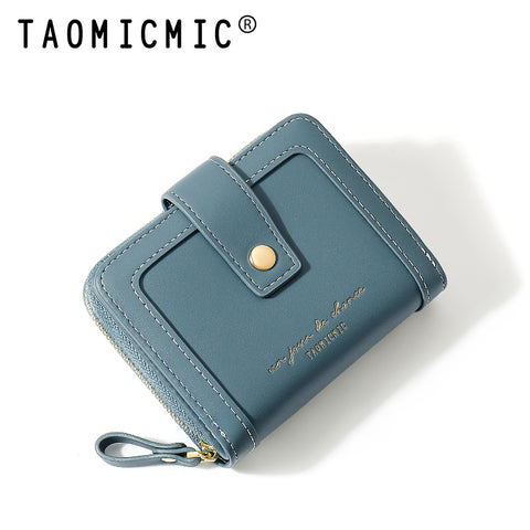 Short Two-Fold Vintage Wallet