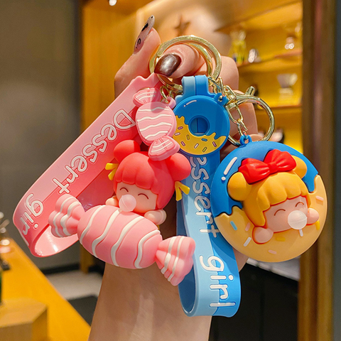Dessert Girl Keychain