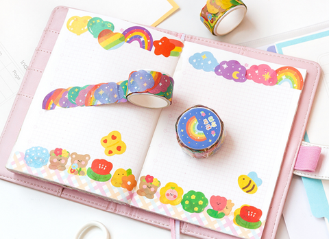 Jiyu Cute Washi Stickers