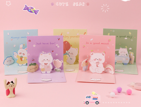 Cute Pop Out Card Enjoy